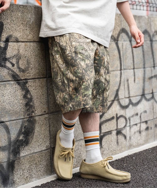 WEGO（ウィゴー）の「WEGO/ワイドチノショーツ（チノパンツ・メンズ・ベージュ/ホワイト/ブラック/その他1/その他2・LARGE/MEDIUM）」の5枚目の写真