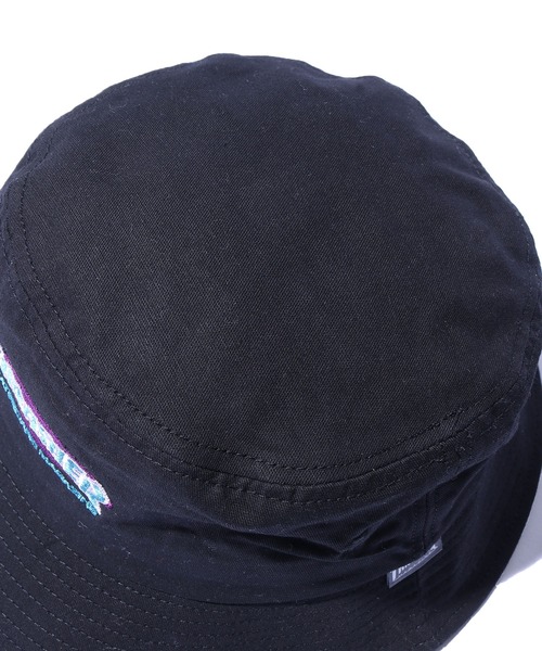 THRASHER（スラッシャー）の「THRASHER/スラッシャー OVAL MAG BUCKET HAT バケットハット 刺繍ワッペン（ハット・メンズ・ブラック/サックスブルー/グリーン/アイボリー・58）」の10枚目の写真