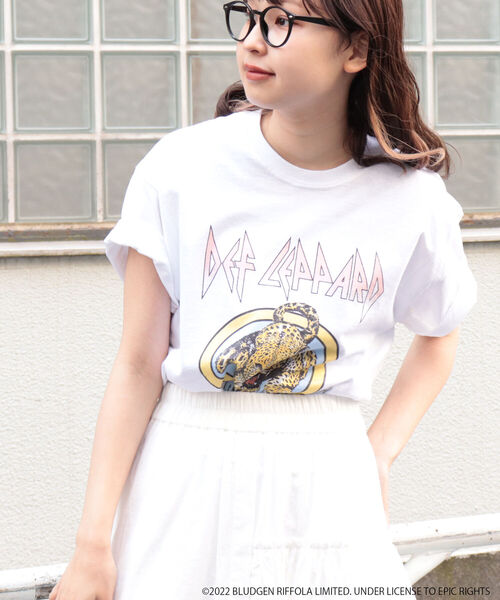 GOOD ROCK SPEED（グッドロックスピード）の「【WEB限定】【GOOD ROCK SPEED/グッドロックスピード】DEF LEPPARD Tee（Tシャツ/カットソー・レディース・オフホワイト・FREE）」の7枚目の写真