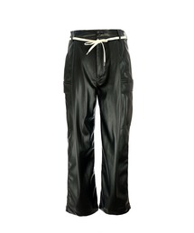 elephant TRIBAL fabrics Fake Leathe Fold Cargo Pants
