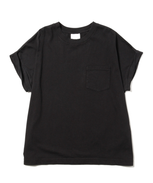 Ray BEAMS（レイビームス）の「Ray BEAMS / Bigポケット T（Tシャツ/カットソー・レディース・オフホワイト/ブラック・ONE SIZE）」の19枚目の写真
