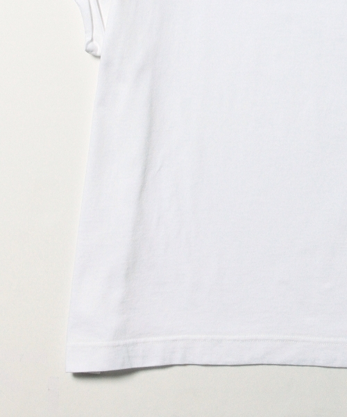 Ray BEAMS（レイビームス）の「Ray BEAMS / Bigポケット T（Tシャツ/カットソー・レディース・オフホワイト/ブラック・ONE SIZE）」の22枚目の写真