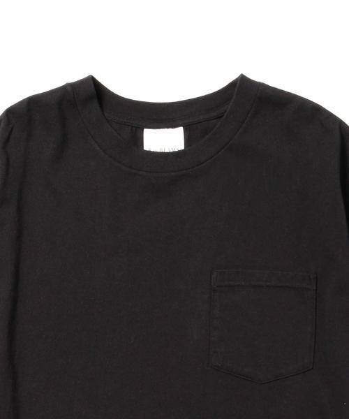 Ray BEAMS（レイビームス）の「Ray BEAMS / Bigポケット T（Tシャツ/カットソー・レディース・オフホワイト/ブラック・ONE SIZE）」の5枚目の写真