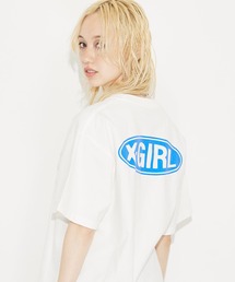X-girl | BASIC OVAL LOGO S/S TEE(Tシャツ/カットソー)