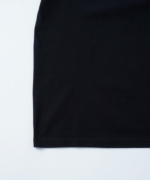 X-girl（エックスガール）の「BASIC OVAL LOGO S/S TEE/ベーシック　オーバルロゴTシャツ（Tシャツ/カットソー・レディース・ホワイト/ブラック/ブルー・S/M/L/XL）」の11枚目の写真