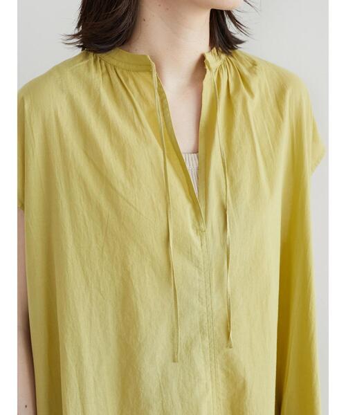 Furryrate（ファーリーレート）の「・furry rate キーネック刺繍ヨークワンピース（ワンピース・レディース・グリーン/ブラック/イエロー・FREE）」の9枚目の写真