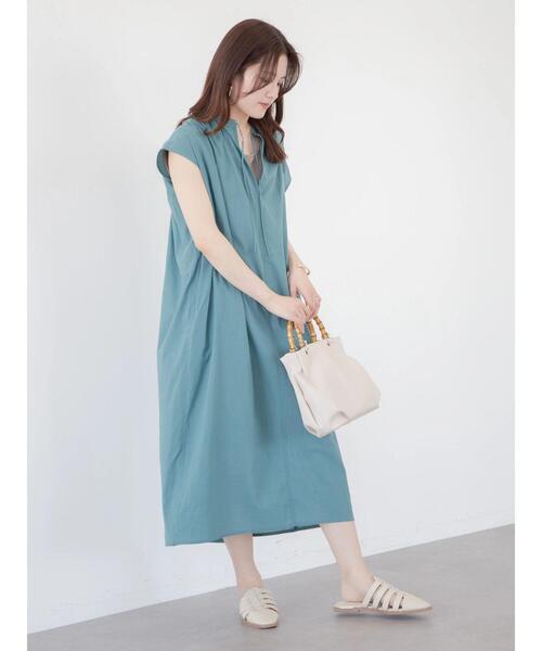 Furryrate（ファーリーレート）の「・furry rate キーネック刺繍ヨークワンピース（ワンピース・レディース・グリーン/ブラック/イエロー・FREE）」の15枚目の写真