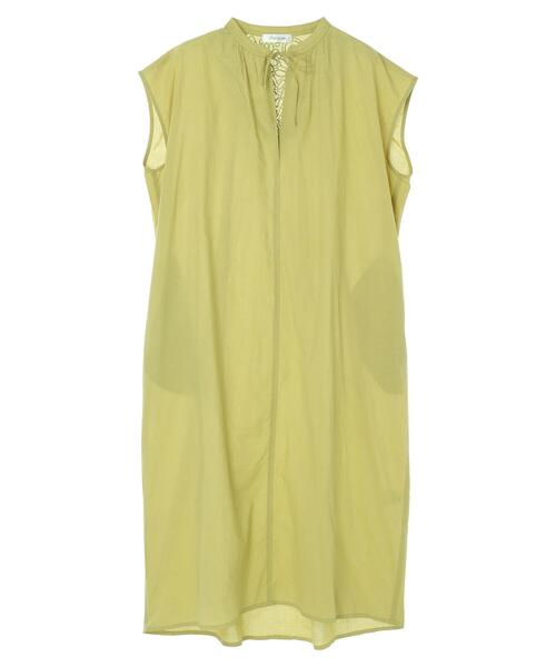 Furryrate（ファーリーレート）の「・furry rate キーネック刺繍ヨークワンピース（ワンピース・レディース・グリーン/ブラック/イエロー・FREE）」の17枚目の写真