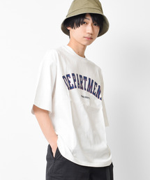 カラーアーチロゴプリントTシャツ