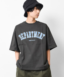 カラーアーチロゴプリントTシャツ
