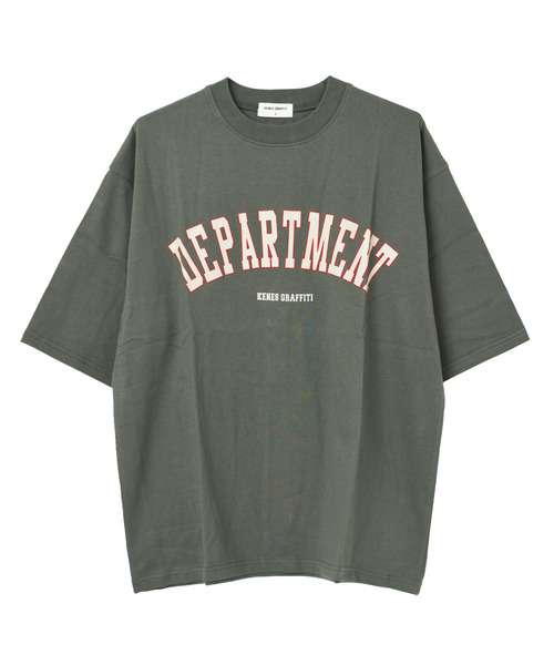 KENES GRAFFITI（ケネスグラフィティ）の「カラーアーチロゴプリントTシャツ（Tシャツ/カットソー・メンズ・ブラック/カーキ/チャコールグレー/ネイビー/オフホワイト・M/XS/L/S）」の15枚目の写真