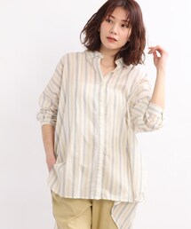 SHOO・LA・RUE | ソフトコットンシフォンシャツ(シャツ/ブラウス)