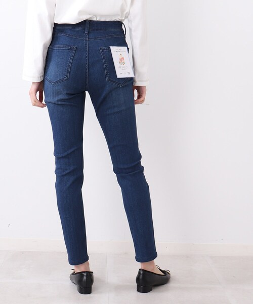 DRESKIP(ドレスキップ)の「◆【遮熱/接触冷感/UVカット】AIR SHIELD 2倍のびるスキニーパンツ(その他パンツ・レディース・ネイビー/カーキ/ブラック/オフホワイト・02/01/04/03)」の8枚目の写真