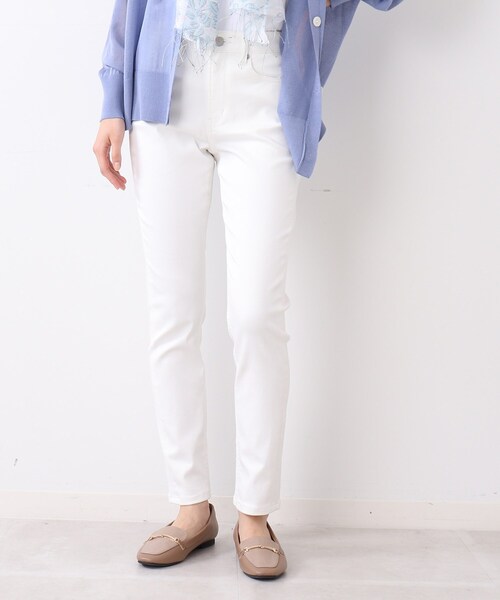 DRESKIP(ドレスキップ)の「◆【遮熱/接触冷感/UVカット】AIR SHIELD 2倍のびるスキニーパンツ(その他パンツ・レディース・ネイビー/カーキ/ブラック/オフホワイト・02/01/04/03)」の14枚目の写真