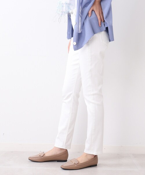 DRESKIP(ドレスキップ)の「◆【遮熱/接触冷感/UVカット】AIR SHIELD 2倍のびるスキニーパンツ(その他パンツ・レディース・ネイビー/カーキ/ブラック/オフホワイト・02/01/04/03)」の15枚目の写真