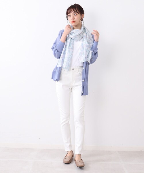 DRESKIP(ドレスキップ)の「◆【遮熱/接触冷感/UVカット】AIR SHIELD 2倍のびるスキニーパンツ(その他パンツ・レディース・ネイビー/カーキ/ブラック/オフホワイト・02/01/04/03)」の17枚目の写真