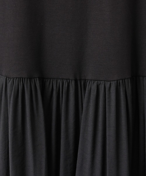 BEARDSLEY（ビアズリー）の「コンビギャザーワンピース（ワンピース・レディース・ブラック/カーキ・FREE）」の14枚目の写真