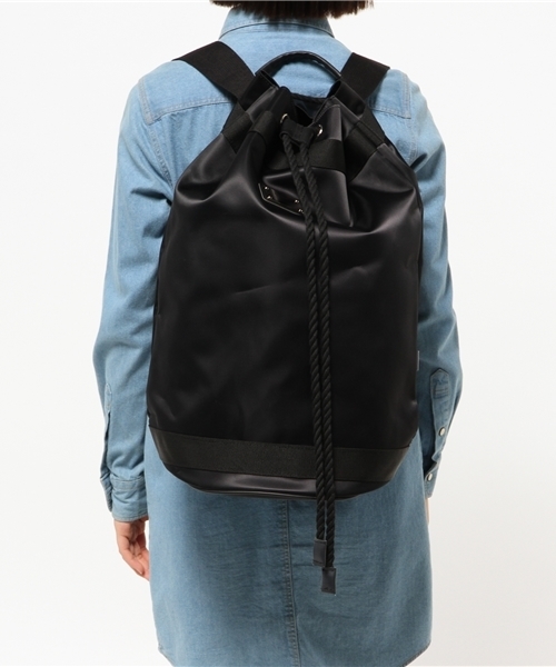 OUTLET（アウトレット）の「【WHO'S WHO gallery】RLluxbonsack（バックパック/リュック・レディース・ブラック・FREE）」の6枚目の写真