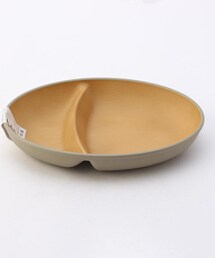 212 KITCHEN STORE（トゥワントゥキッチンストア）の「earth color2 抗菌オーバルプレート GY（食器）」