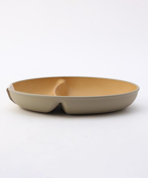 212 KITCHEN STORE(トゥワントゥキッチンストア)の「earth color2 抗菌オーバルプレート GY(食器・レディース・その他・00)」の4枚目の写真