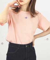 tiptop | イニシャル刺繍ショートT(Tシャツ/カットソー)
