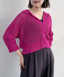 PAGEBOY | メッシュポロニット(ニット/セーター)