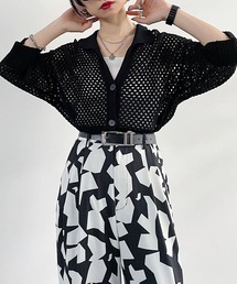 PAGEBOY | メッシュポロニット(ニット/セーター)