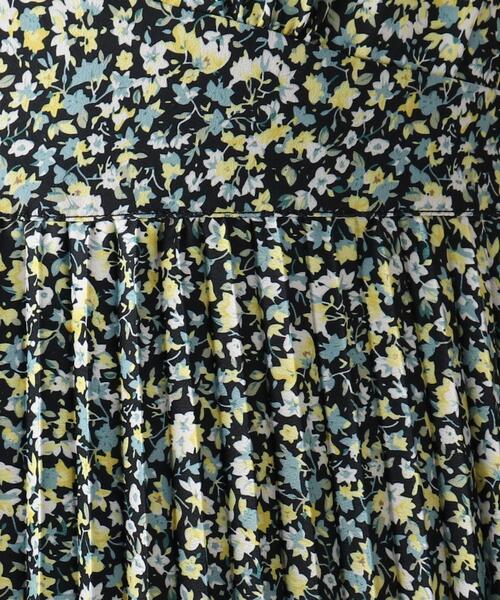 index(インデックス)の「◆ミニフラワーフリルプリーツワンピース【WEB限定サイズ】(ワンピース・レディース・グリーン系その他2/ホワイト系3/ブラック系・40/38/42/36)」の12枚目の写真