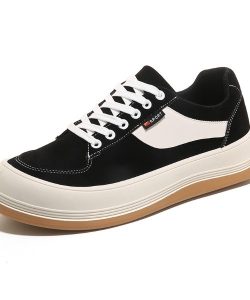 SILVER BULLET（シルバーバレット）の「『SILVER BULLET SELECT AC/シルバーバレットセレクト』ライン入り厚底スニーカー（スニーカー・メンズ・グリーン/ベージュ/ブラック/ベージュ系1/ブラック系1・40/42/44）」の15枚目の写真