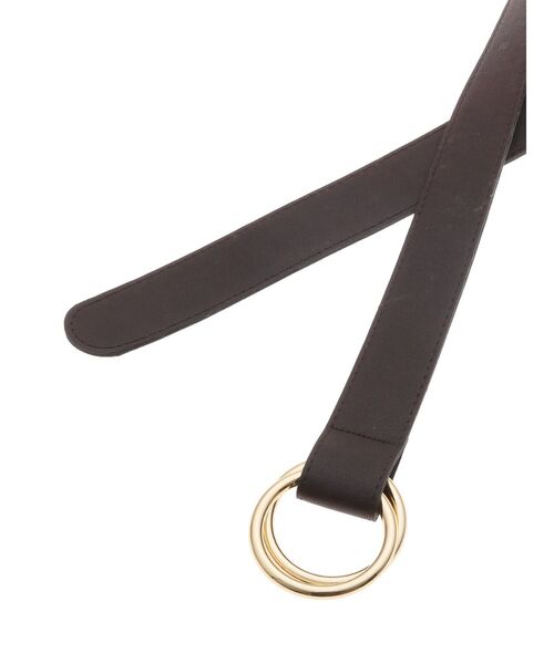 RESEXXY（リゼクシー）の「ダブルリングベルト（ベルト・レディース・ブラック/ベージュ/ブラウン・FREE）」の6枚目の写真