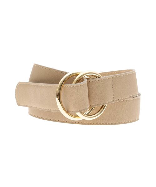 RESEXXY（リゼクシー）の「ダブルリングベルト（ベルト・レディース・ブラック/ベージュ/ブラウン・FREE）」の9枚目の写真