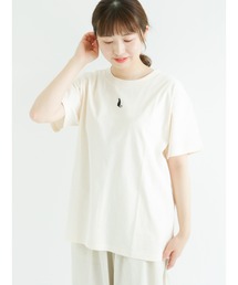 Samansa Mos2 | 刺繍アソートTシャツ(Tシャツ/カットソー)