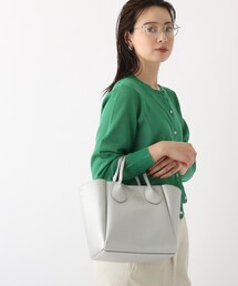 OPAQUE.CLIP | フェイクレザーミドルサイズトートバッグ【2WAY】(トートバッグ)