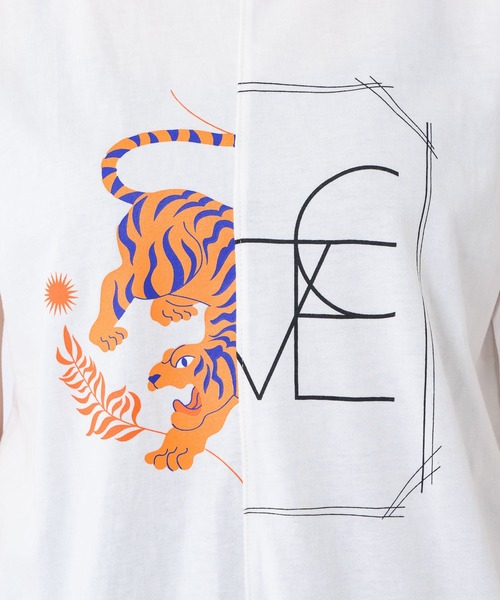 TRANOI（トラノイ）の「TRANOI. TORALOVETEE（Tシャツ/カットソー・レディース・ブラック/ホワイト・FREE）」の5枚目の写真