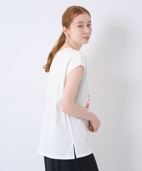 TRANOI（トラノイ）の「TRANOI. TORALOVETEE（Tシャツ/カットソー・レディース・ブラック/ホワイト・FREE）」の13枚目の写真