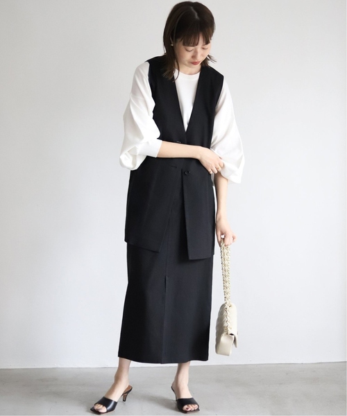 新品25SS SLOBE IENA AYUPIYO スリットスカート 36 WEB/一部店舗限定》AYUPIYO スリットスカート（その他スカート