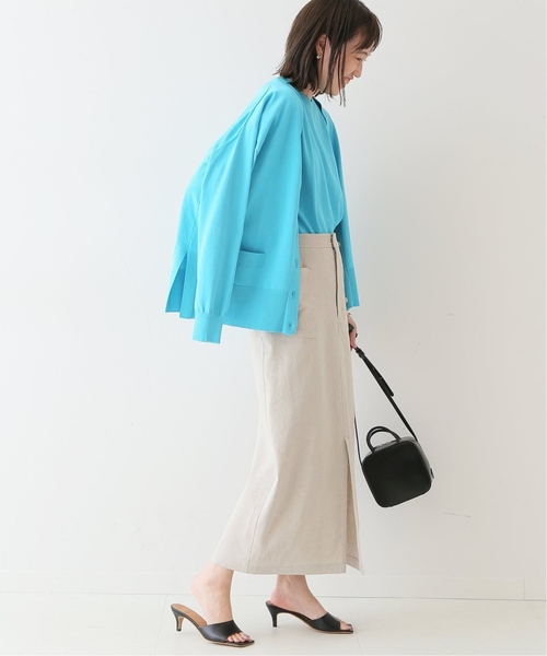 フレンチリネンタイトスカート　SLOBEIENA スローブイエナ　新品未使用 リネンタイトスカート◇（スカート）｜SLOBE IENA