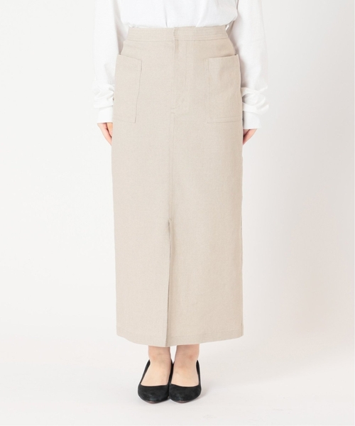 フレンチリネンタイトスカート　SLOBEIENA スローブイエナ　新品未使用 リネンタイトスカート◇（スカート）｜SLOBE IENA