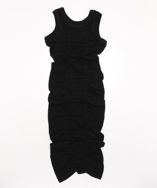VIAVANDA（ヴィアヴァンダ）の「Gather dress（ワンピース・レディース・ブラック/カーキ・FREE）」の13枚目の写真