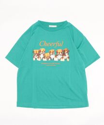 ehka sopo | ドッグプリントTシャツ(Tシャツ/カットソー)
