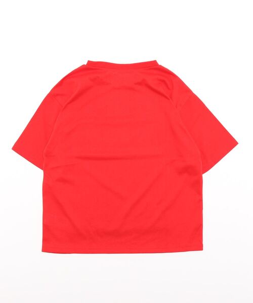 ehka sopo（エヘカソポ）の「ドッグプリントTシャツ（Tシャツ/カットソー・レディース・レッド/オフホワイト/ブルー/グリーン・ﾌﾘ-）」の5枚目の写真