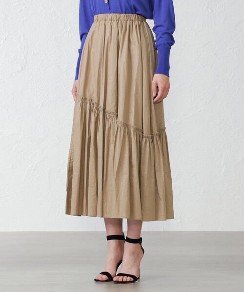 EPOCA THE SHOP エポカ☆アシンメトリーティアードスカート 38 EPOCA THE SHOP エポカ☆アシンメトリーティアードスカート 38