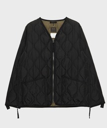 TAION | MILITARY ZIP V NECK DOWN JKT(ダウンジャケット/コート)