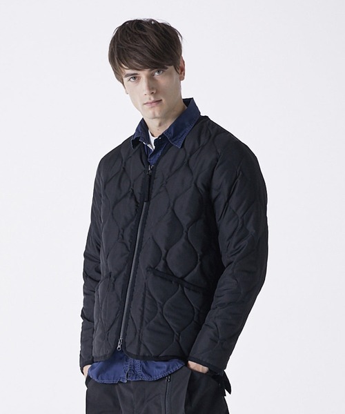 TAION（タイオン）の「【TAION/タイオン】MILITARY ZIP V NECK DOWN JKT（ダウンジャケット/コート・メンズ・ブラック/ダークグレー・S/M/L/XL）」の21枚目の写真