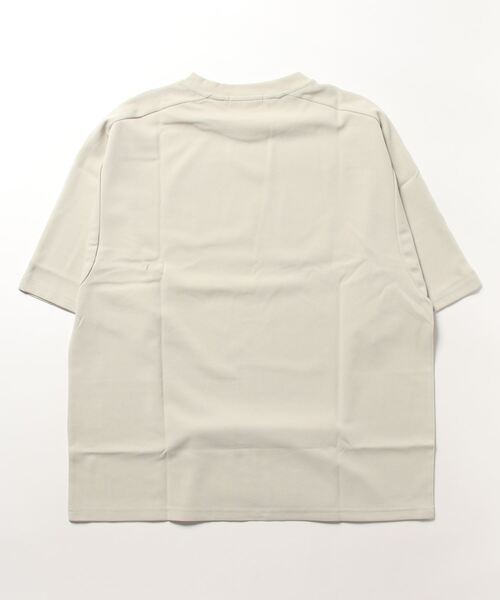 Bling Leads（ブリングリーズ）の「★Bling leads★ 梨地　オーバーサイズクルーネックTシャツ（Tシャツ/カットソー・レディース・チャコールグレー/ライトグレー/ブラック/グレイッシュベージュ・MEDIUM/LARGE）」の11枚目の写真