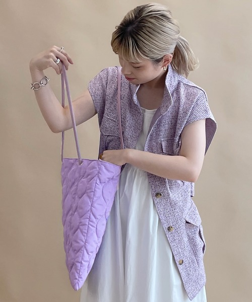 w closet（ダブルクローゼット）の「ハートポーチ付きキルティング