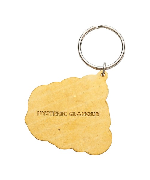 HYSTERIC GLAMOUR(ヒステリックグラマー)の「FLAME LOGO SHORT キーホルダー(キーホルダー・レディース・パープル/レッド・FREE)」の4枚目の写真