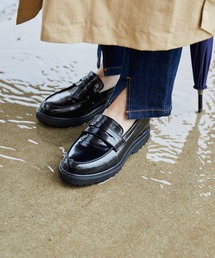 menue | 晴雨兼用ボリュームソールローファー(ローファー)