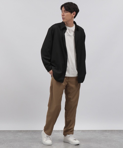 LAKOLE(ラコレ)の「スムースTRレギュラーシャツ / 349176(シャツ/ブラウス・メンズ・アイボリー/ブラック/グリーン/ブルー/パープル/ライトブルー/ライトグリーン/テラコッタ/ナチュラル・MEDIUM/LARGE)」の10枚目の写真