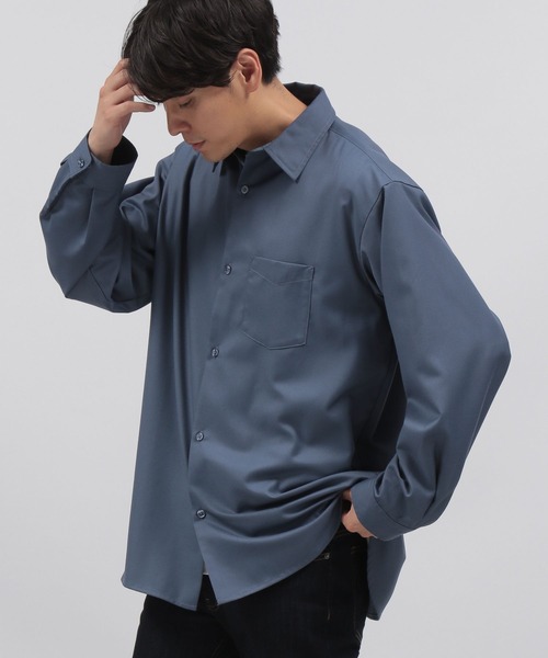 LAKOLE(ラコレ)の「スムースTRレギュラーシャツ / 349176(シャツ/ブラウス・メンズ・アイボリー/ブラック/グリーン/ブルー/パープル/ライトブルー/ライトグリーン/テラコッタ/ナチュラル・MEDIUM/LARGE)」の17枚目の写真